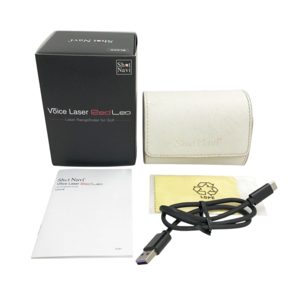 SHOT NAVI ショットナビ Voice Laser Red Leo レーザー距離計