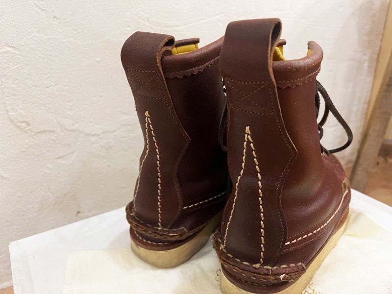 ☆Yuketen/ユケテン Maine Guide Boots メインガイドブーツ 03405W Women's 6H C(24cm〜24.5cm程度)  ブラウン レザーブーツ USA製 ☆ - メルカリ