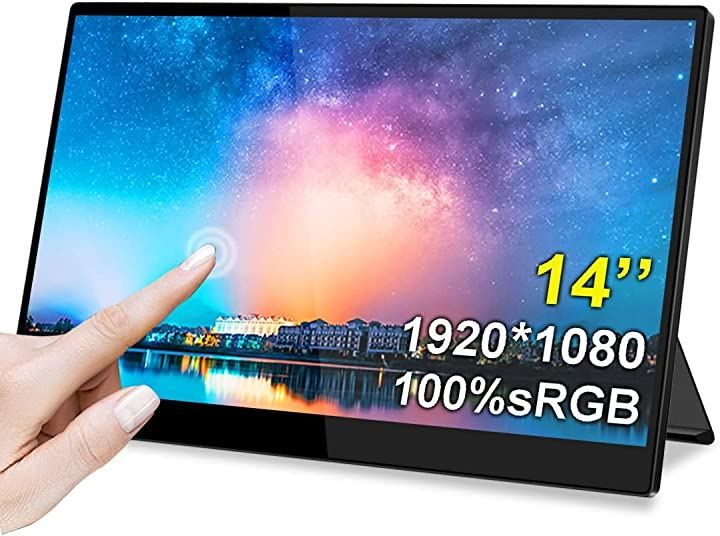 Eleduino Eleduino モバイルディスプレイ4K モバイルモニター 14インチ