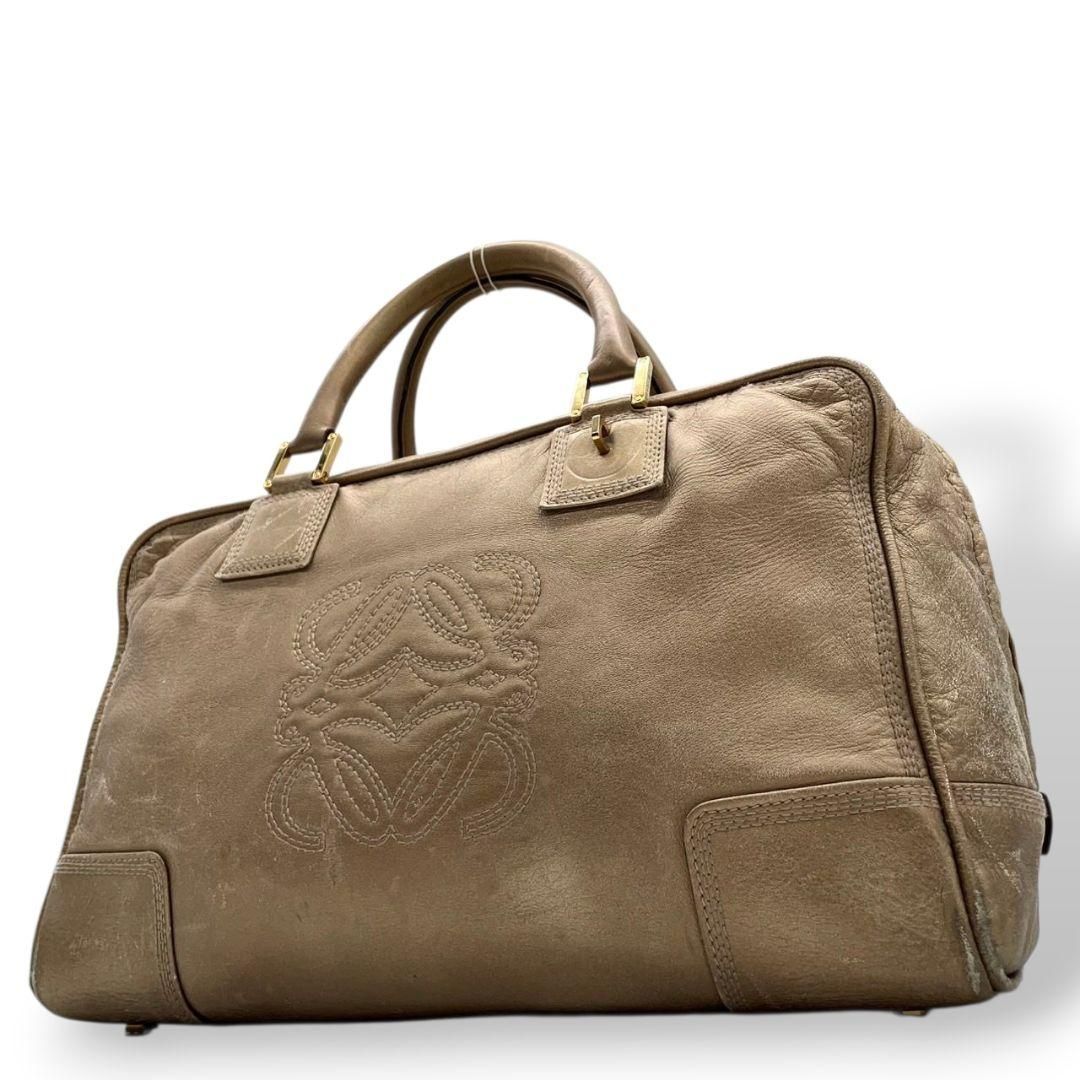 現行品✨ロエベ アマソナ23 バッグ サンド ソフトグレインカーフスキン