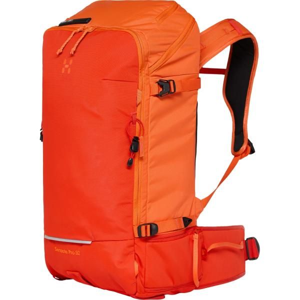 HAGLOFS 送料無料 センセイト プロ 32 バックパック 32L フリーライディング 軽量＆高機能 スキー スノーボード Habanero|Blaze Orange