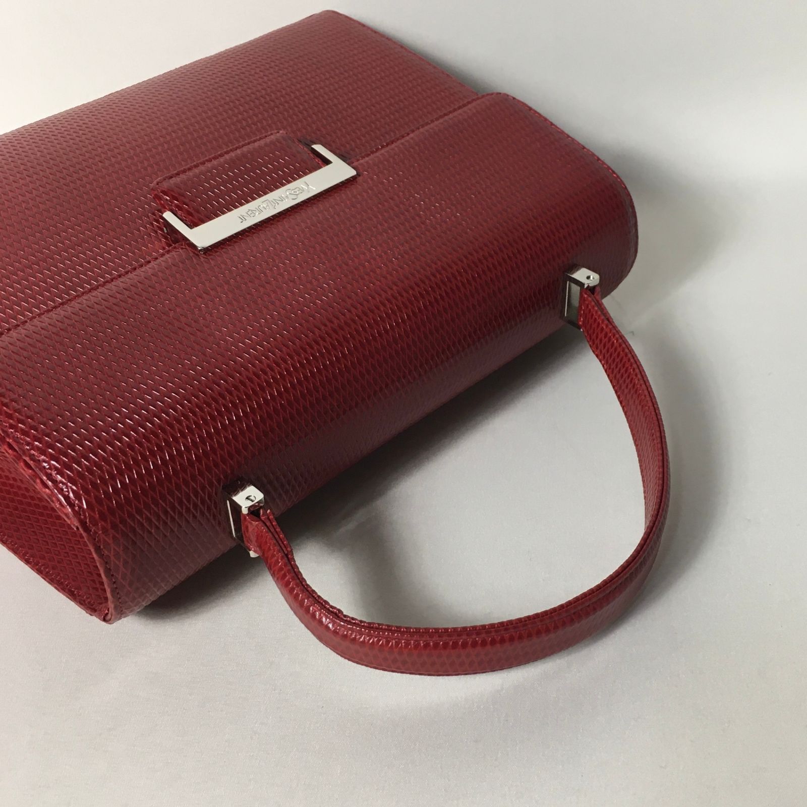 2506-159｜美品｜イヴサンローラン ハンドバッグ レザー レッド 2506-159｜美品｜イヴサンローラン ハンドバッグ レザー レッド