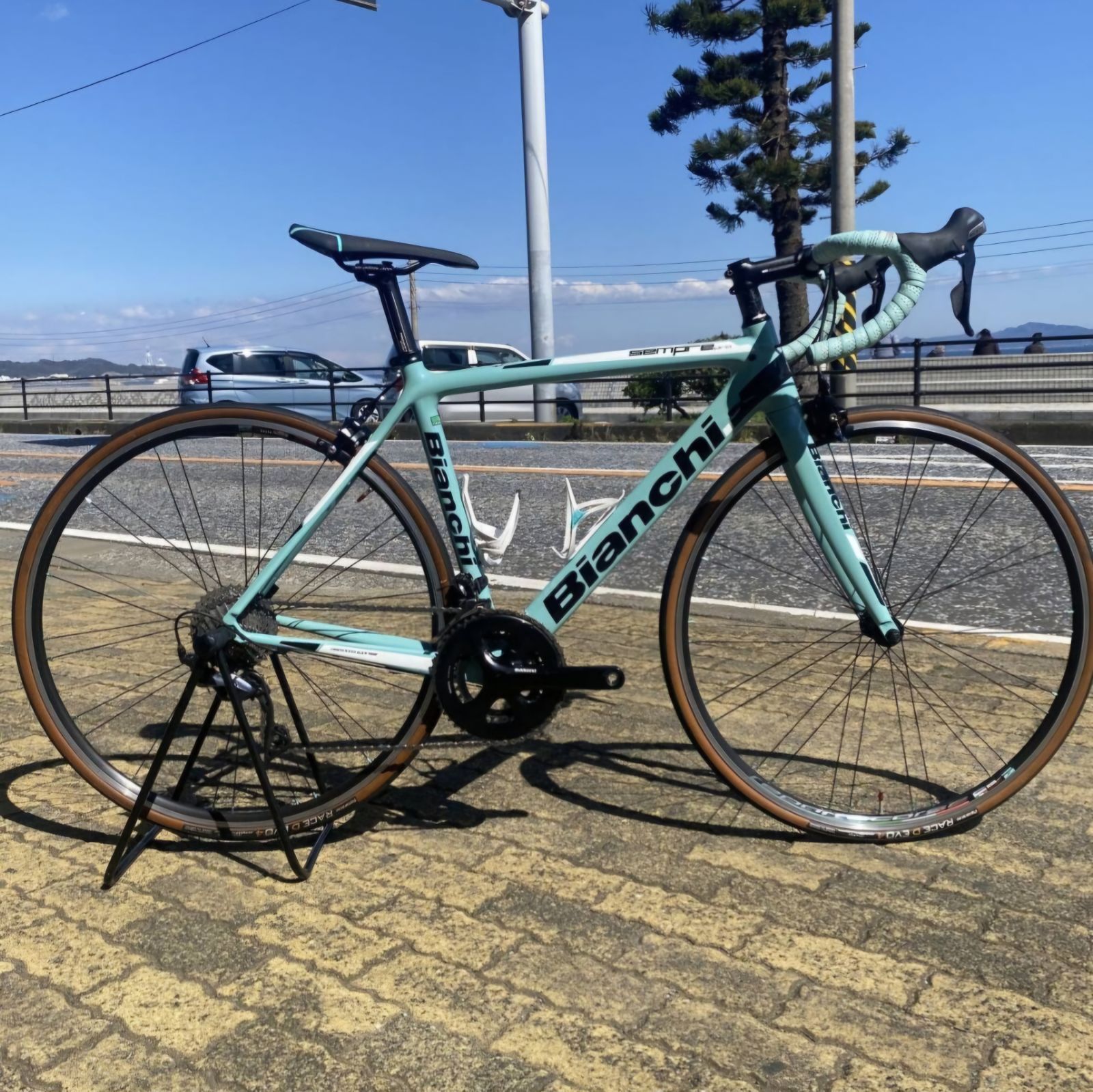 美品）BIANCHI ビアンキSEMPRE PRO ULTEGRA サイズ50