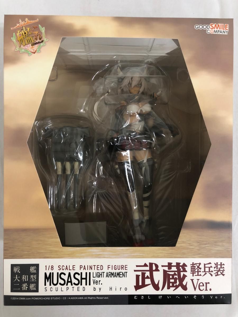 【未開封】艦隊これくしょん～艦これ～ 武蔵 軽兵装ver．（1/8スケールABS＆ATBC-PVC製塗装済み完成品フィギュア） Amazon.co.jp: 艦隊これくしょん -艦これ- 武蔵改 軽兵装Ver. 1