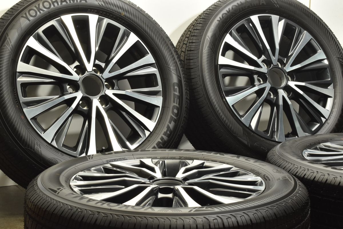 新車外し レクサス LX600 純正 20in 8J 55 PCD139.7 ヨコハマ ジオランダー G057 265 55R20 製 バリ溝 ランクル300 250