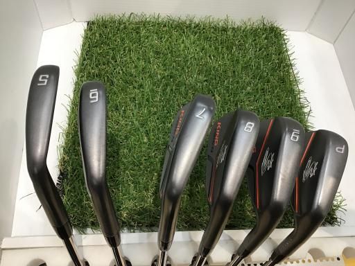 コブラ KING FORGED MB ブラック 6S アイアンセット IR Dynamic G フレックスS メンズ 男性用 右利き 右用 Cランク ゴルフクラブ