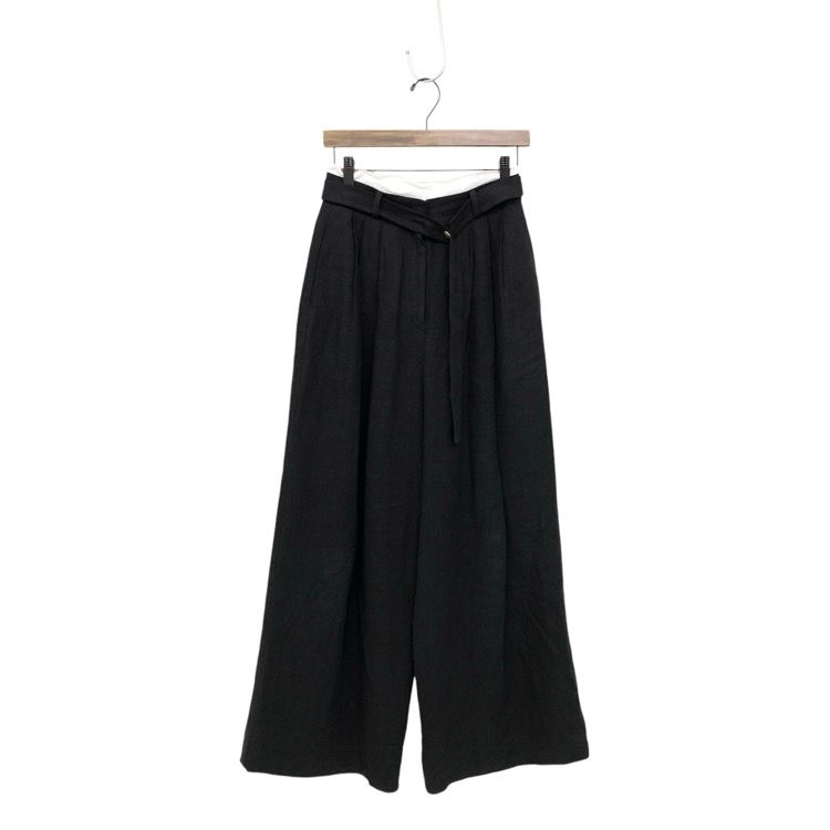 2024SS deres デレス Sage floating linen pants シアーレイヤーリネン 