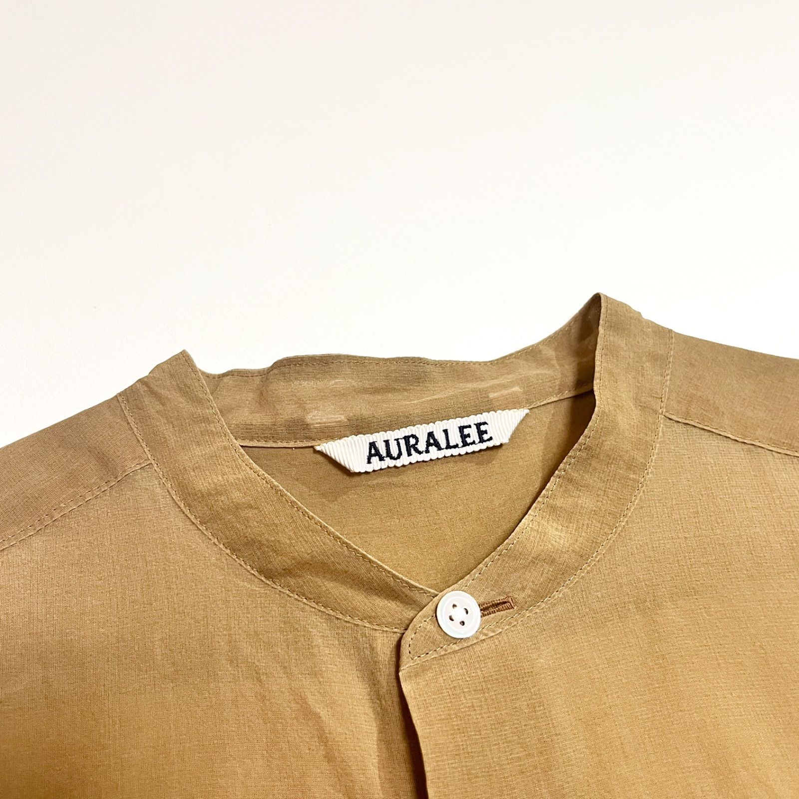 【AURALEE】オーラリー シースルーシャツ シルクシャツ サイズ1 8040001058930_2.jpg?v=