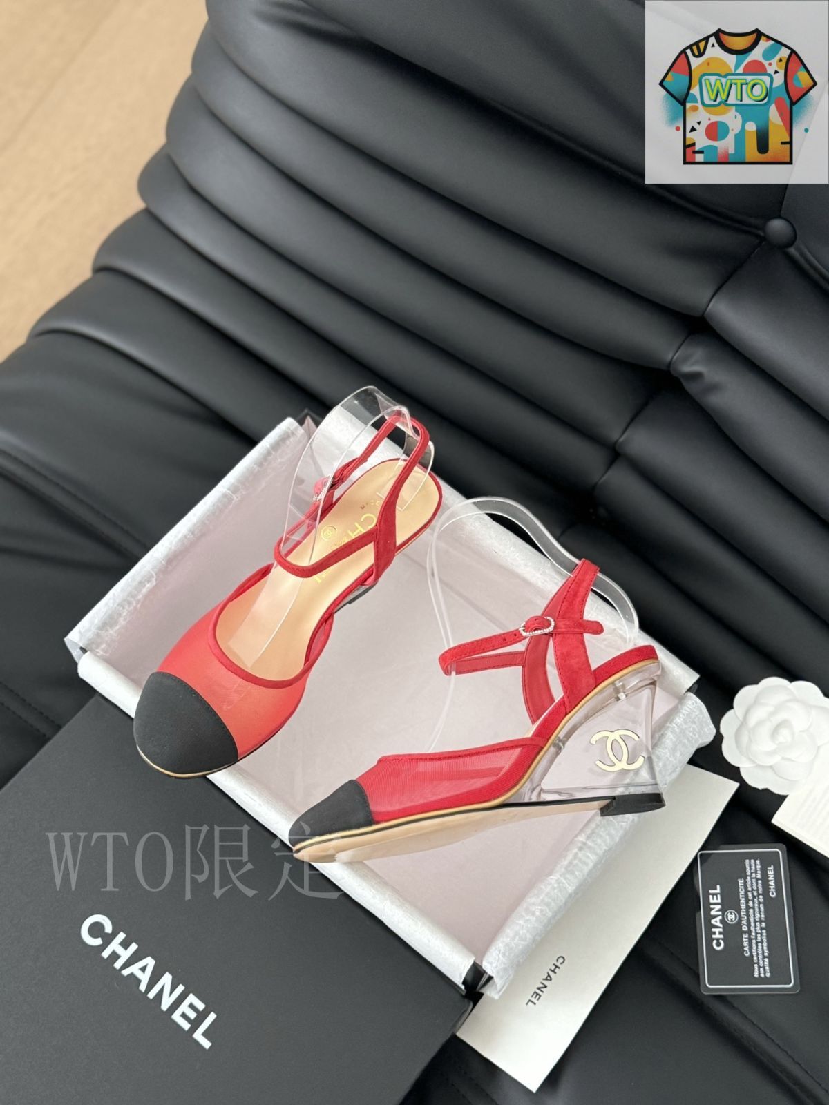 Chanel 24P メッシュ サンダル04-3 - メルカリ