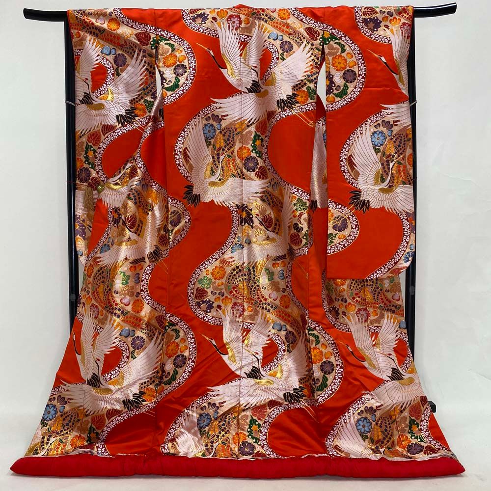 410ag72◎七五三 七歳 女児 着物&袋帯&長襦袢 セミアンティーク◎ 楽天