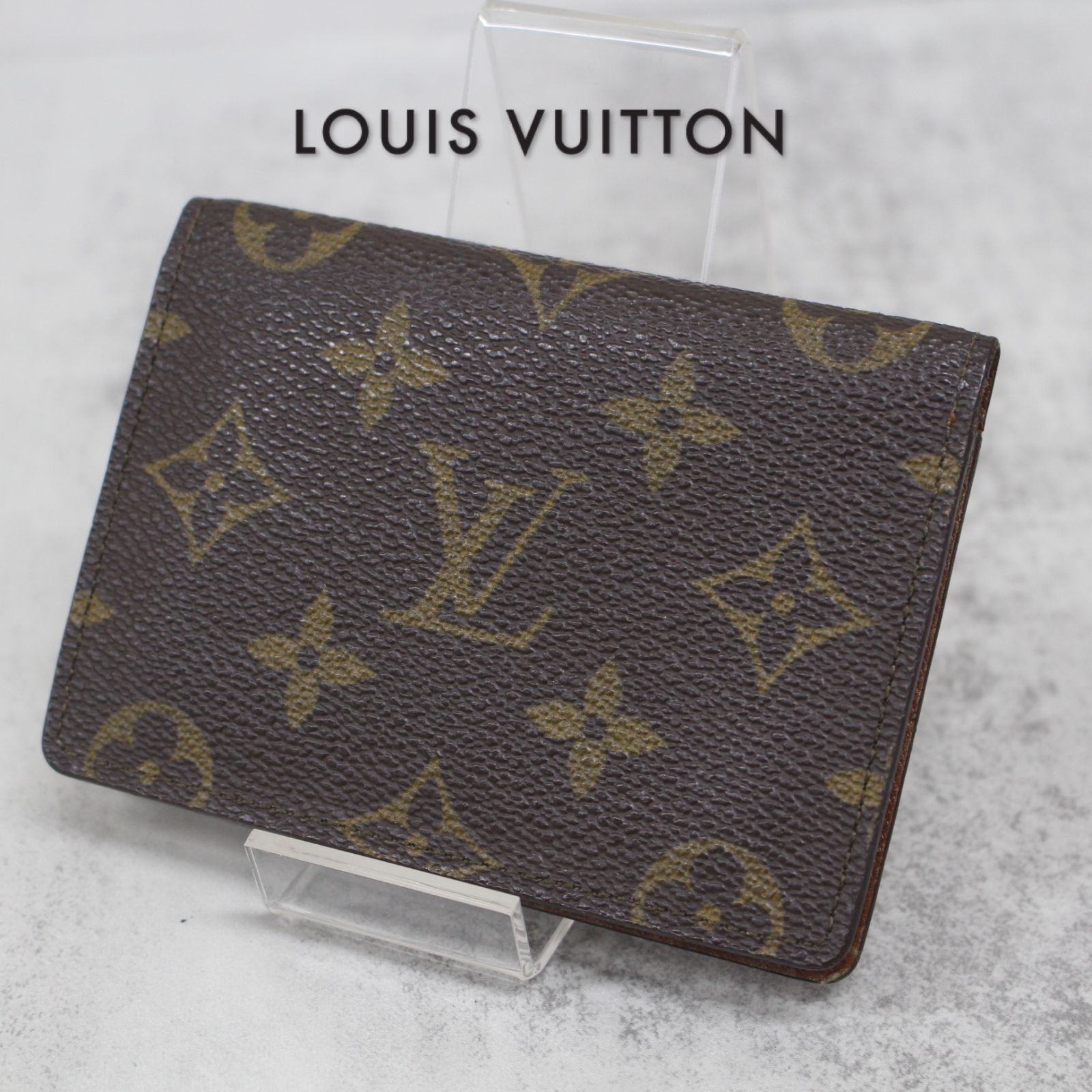 S164)LOUIS VUITTON/ルイヴィトン モノグラム ポルト2カルト ヴェル