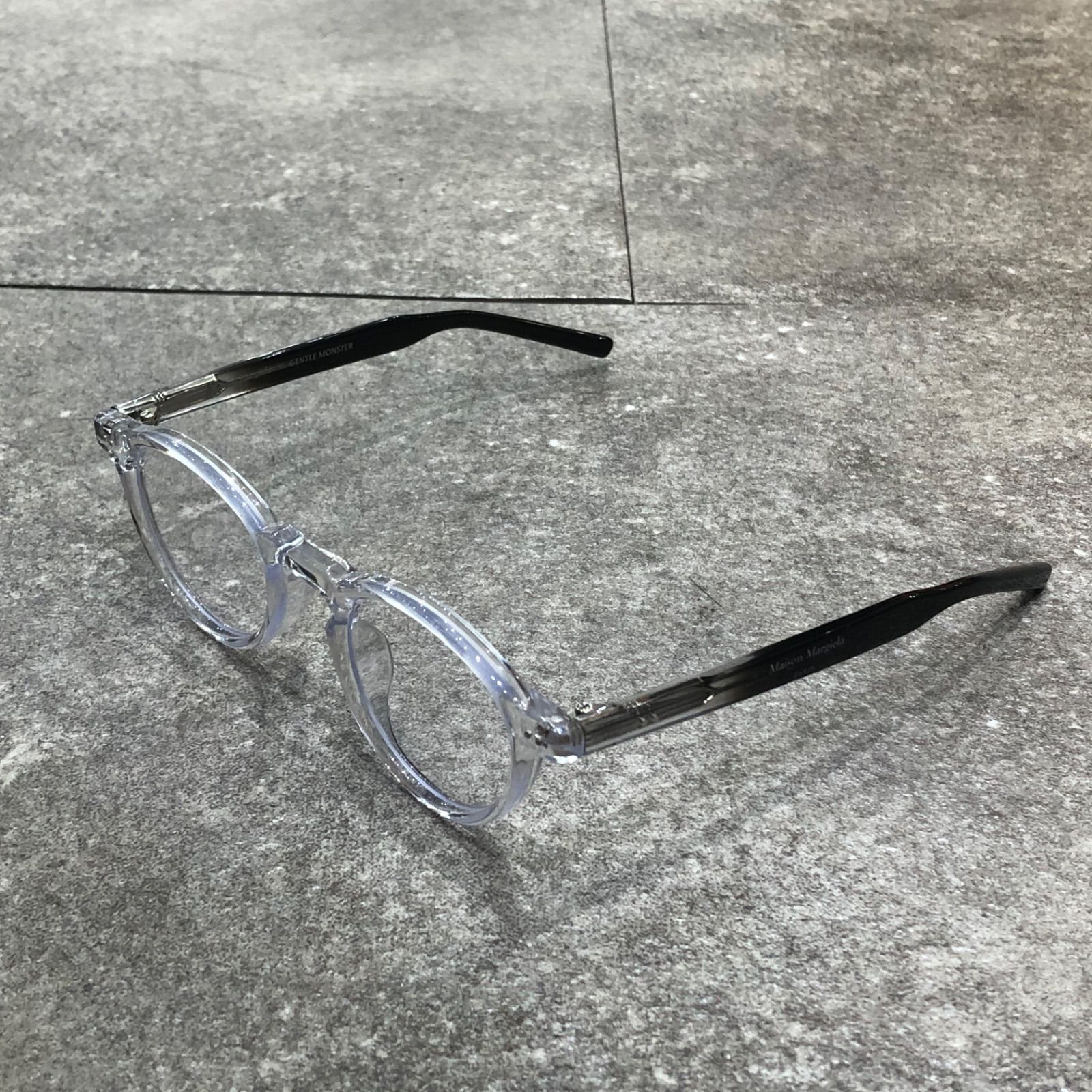 Gentle Monster × Maison Margiela MM116 C1 クリアレンズメガネ