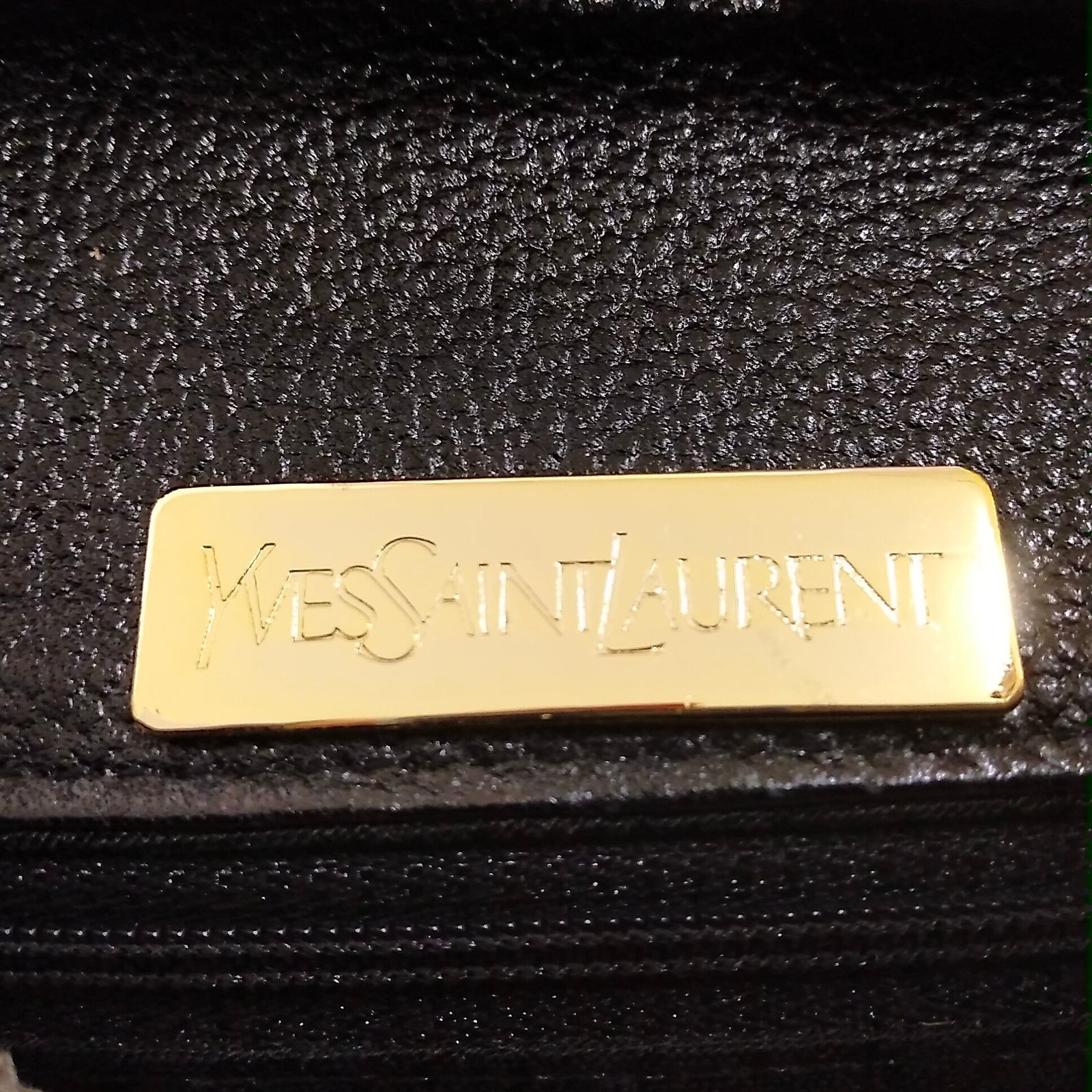2502-49｜美品｜YSL イヴサンローラン ショルダーバッグ ブラック 
