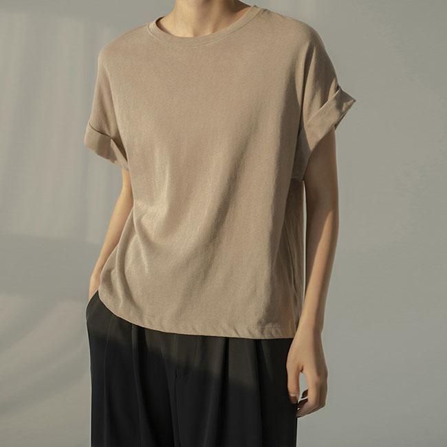 オーバーサイズ リネンTシャツ レディース Tシャツ 半袖 麻Tシャツ 涼しい 夏 コットンリネン 無地 半袖Tシャツ ゆったり 白t 体型カバー オーバーサイズ リネンTシャツ レディース Tシャツ 半袖 麻T