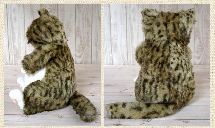 新品】ちびピン 猫のぬいぐるみ ｜Cuddly カドリー 猫ぬいぐるみ