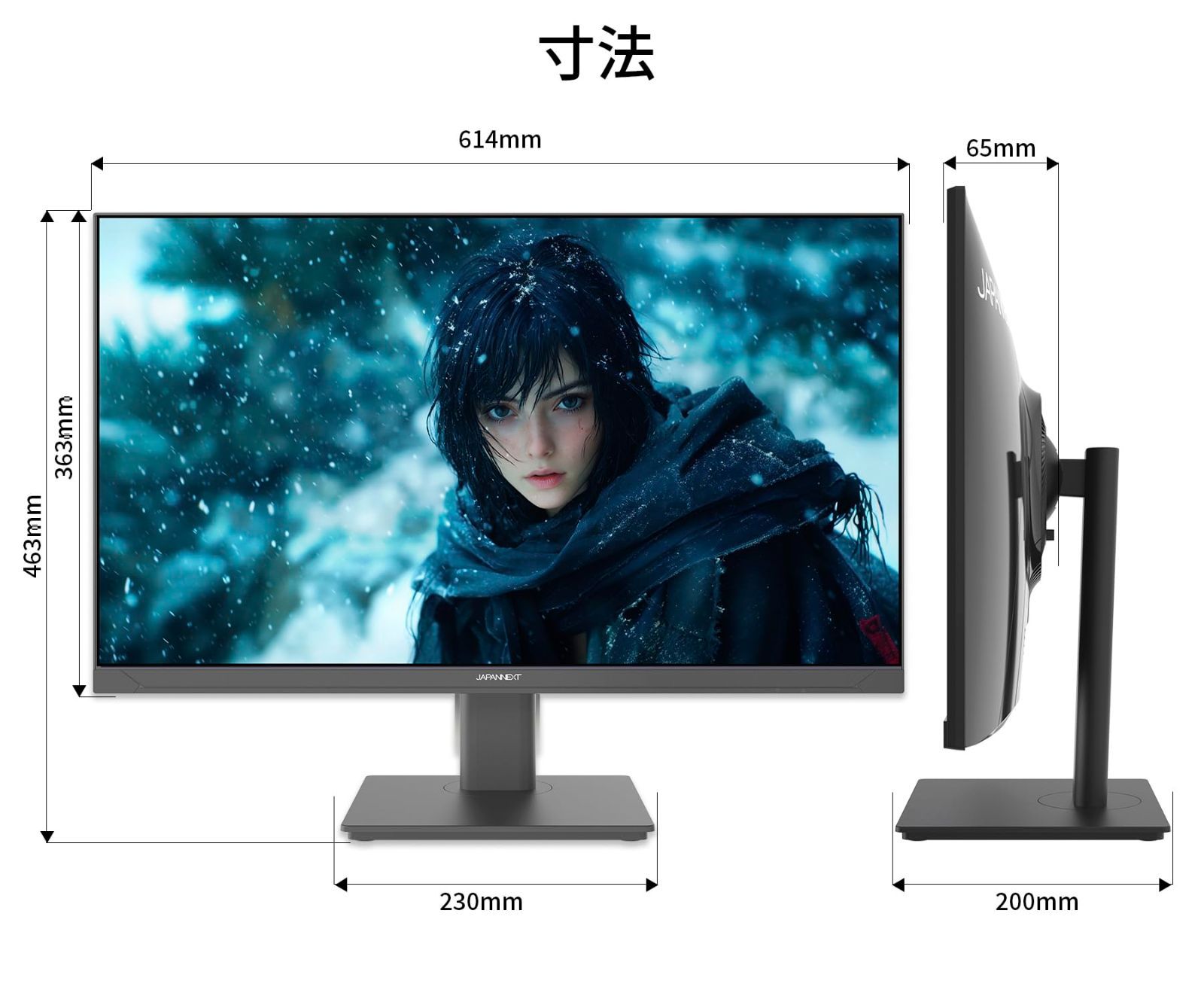 DCI-P3 95 sRGB DP HDR400相当 HDMI JN-27i180Q PS5 120Hz WQHD 接続対応 ゲーミングモニター WQHD 2560x1440 解像度 180Hz対応 1ms MPRT IPSパネル搭載 USTAUSTRALIA_COM_AU
