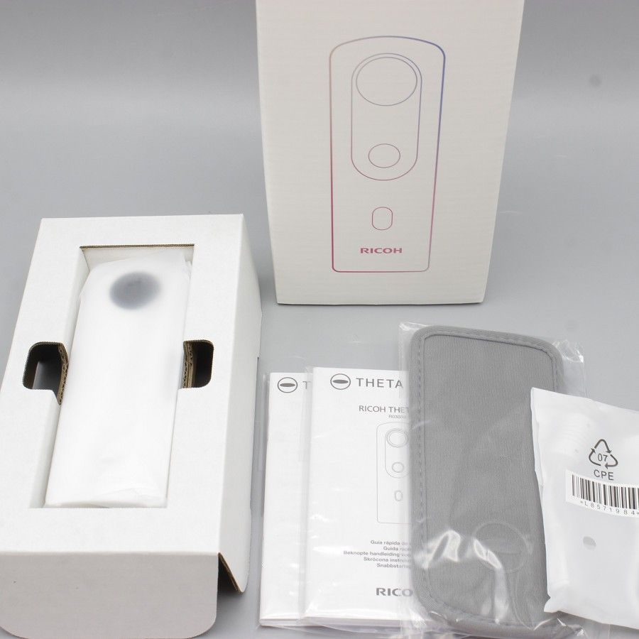 新品】RICOH THETA SC2 R03030 360度カメラ ホワイト シータ 全天球 ...