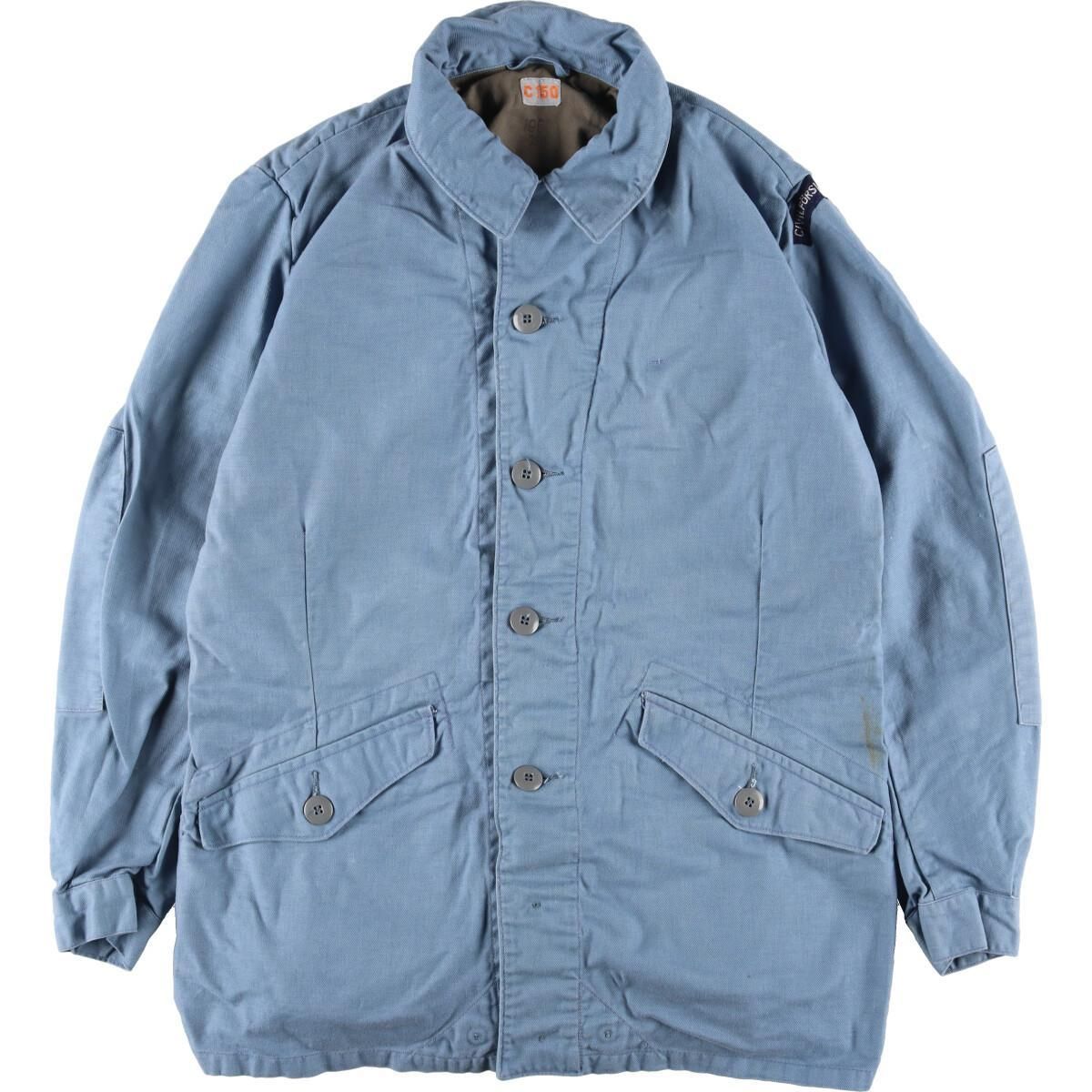 スウェーデン軍　ミリタリージャケット　C150 M-59 C150 ミリタリージャケット スウェーデン軍 60s メンズ 水色