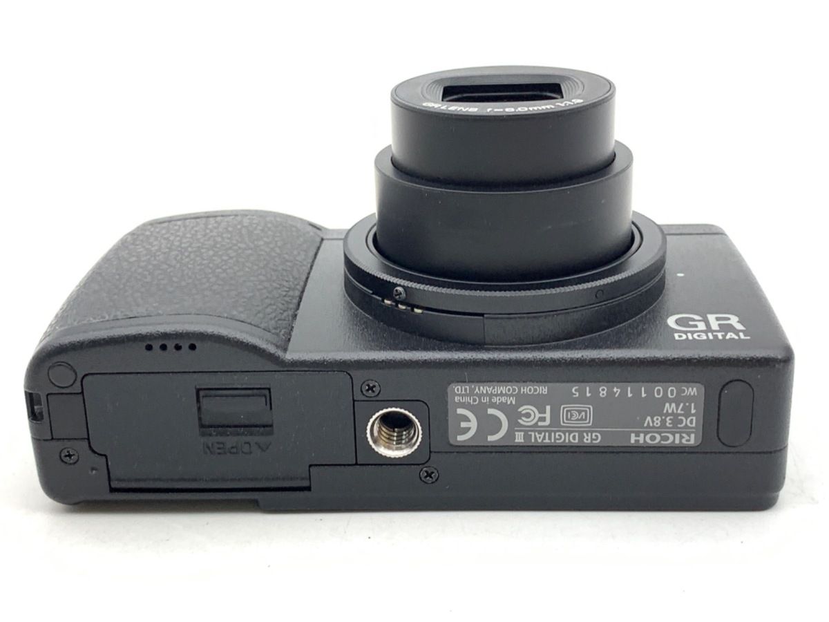 RICOH GR III コンパクトデジタルカメラ ブラック リコー RICOH GR III