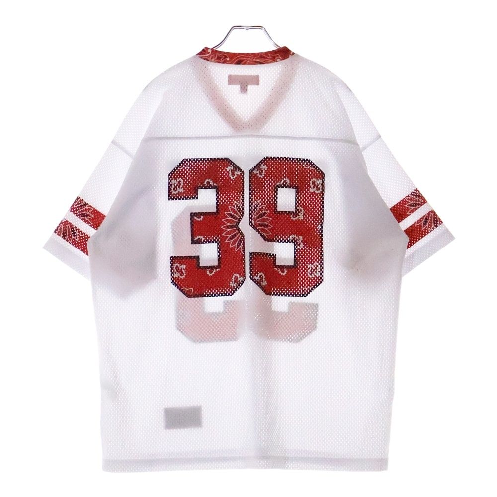 Supreme Bandana Football Jersey 白　シュプリーム Supreme Bandana Football Jersey Blue メンズ - SS25 - JP