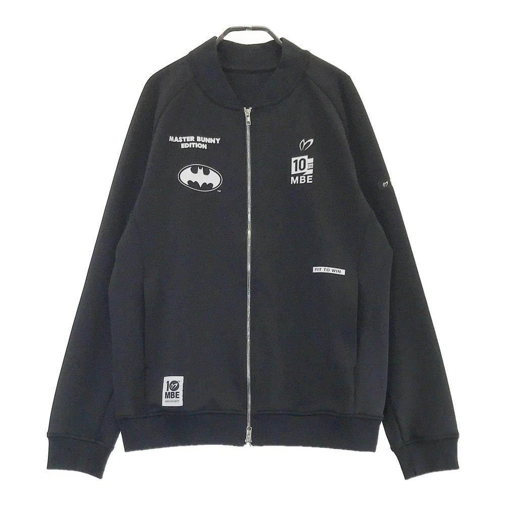 サイズ 6 MASTER BUNNY EDITION マスターバニーエディション ×BATMAN 10周年モデル ジップジャケット ブラック系 240101461200 ゴルフウェア メンズ ストスト