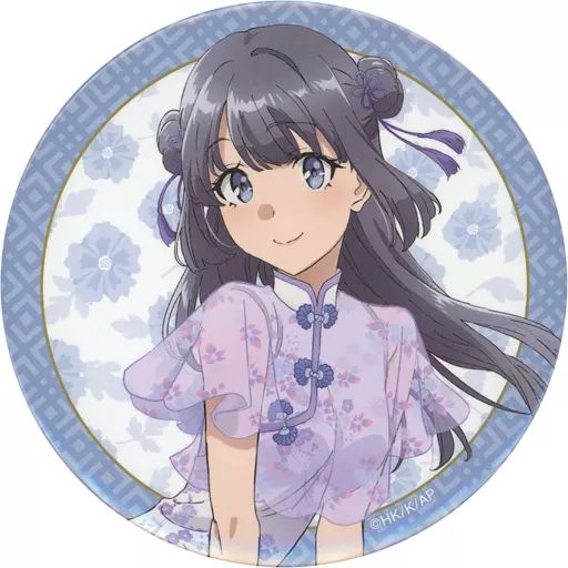 中古】バッジ・ピンズ 牧之原翔子/チャイナドレスver.B 缶バッジ