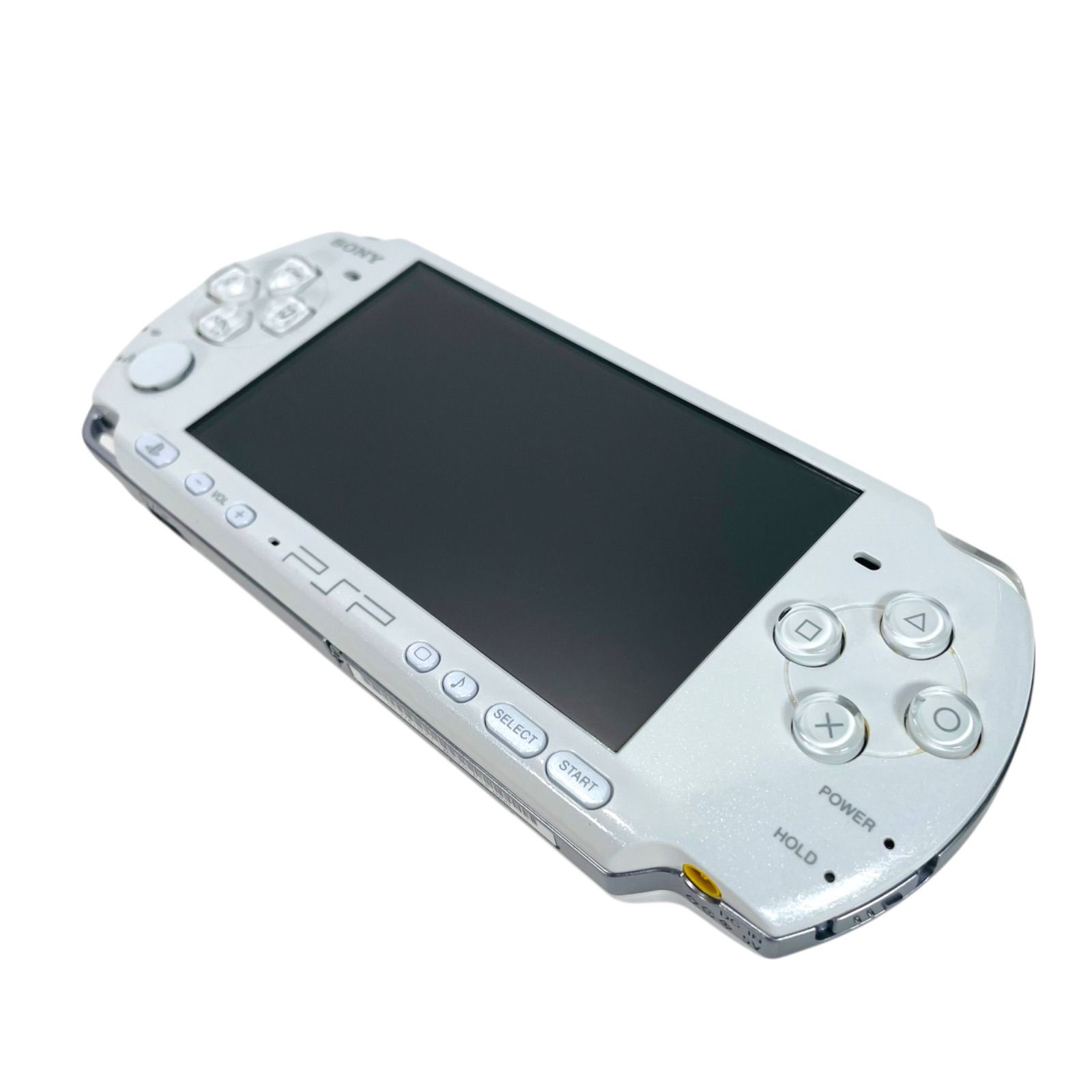 バッテリー付き PSP-3000 パールホワイト 説明書付き プレイステーションポータブル 動作品 本文記載