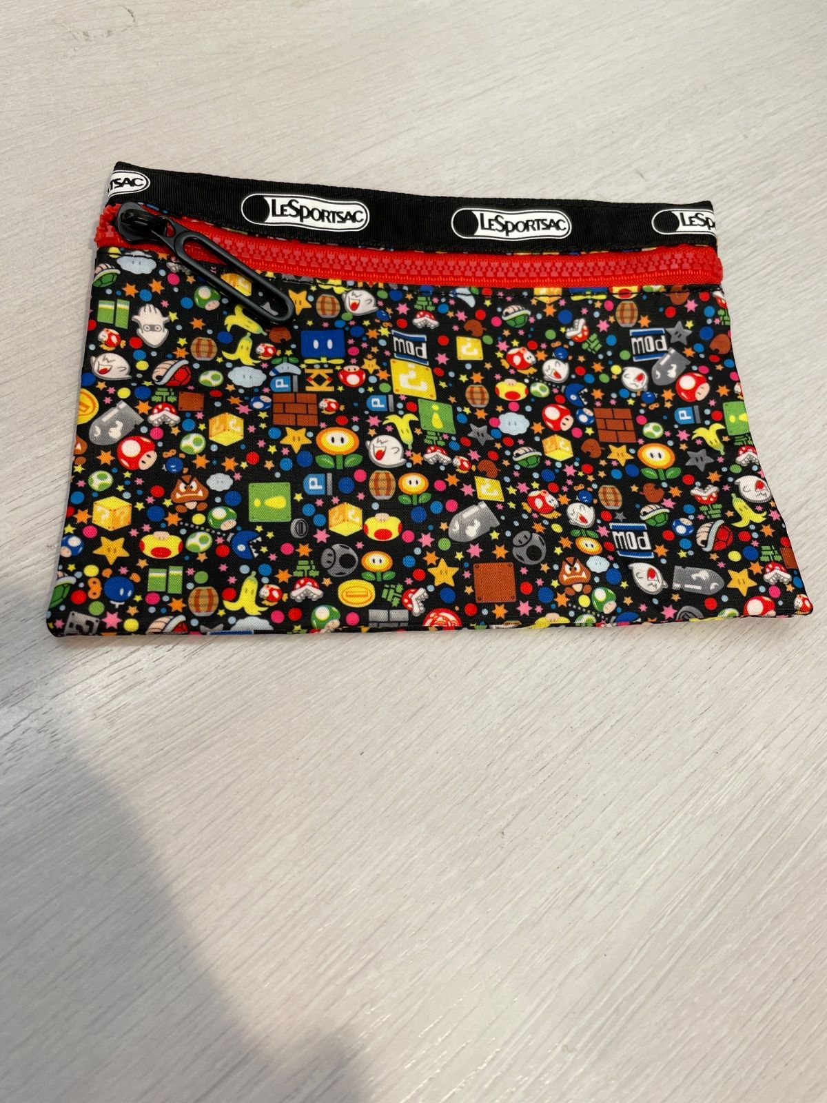  Nintendo レスポートサック 任天堂 コラボ スーパーマリオリュック ポーチ コインケース カラフル リュックサック キッズ ゴーゴー古着 セントラルパー 24 No.溝草鴻358 Y リュック バッグ