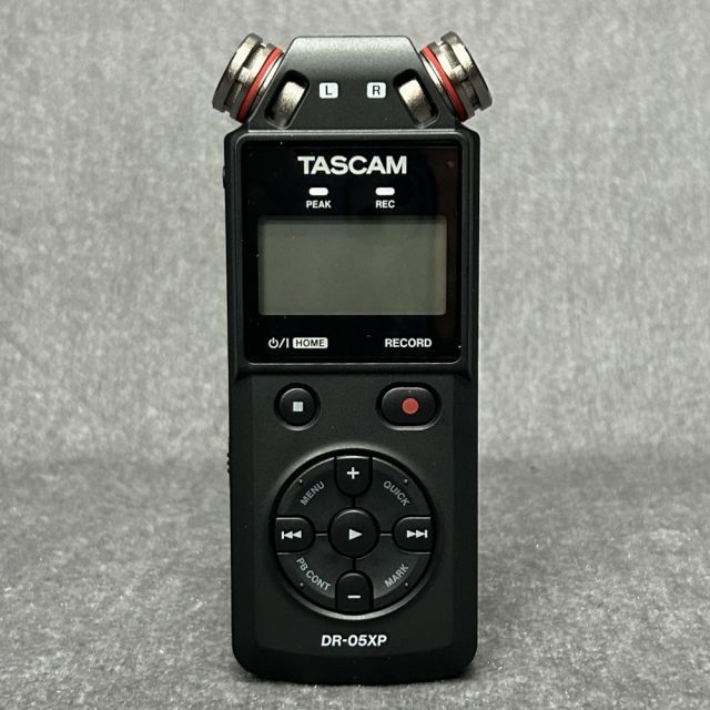 アウトレット品 ステレオポータブルレコーダー TASCAM タスカム DR-05XP 32ビットフロート録音対応 USB Type-C対応
