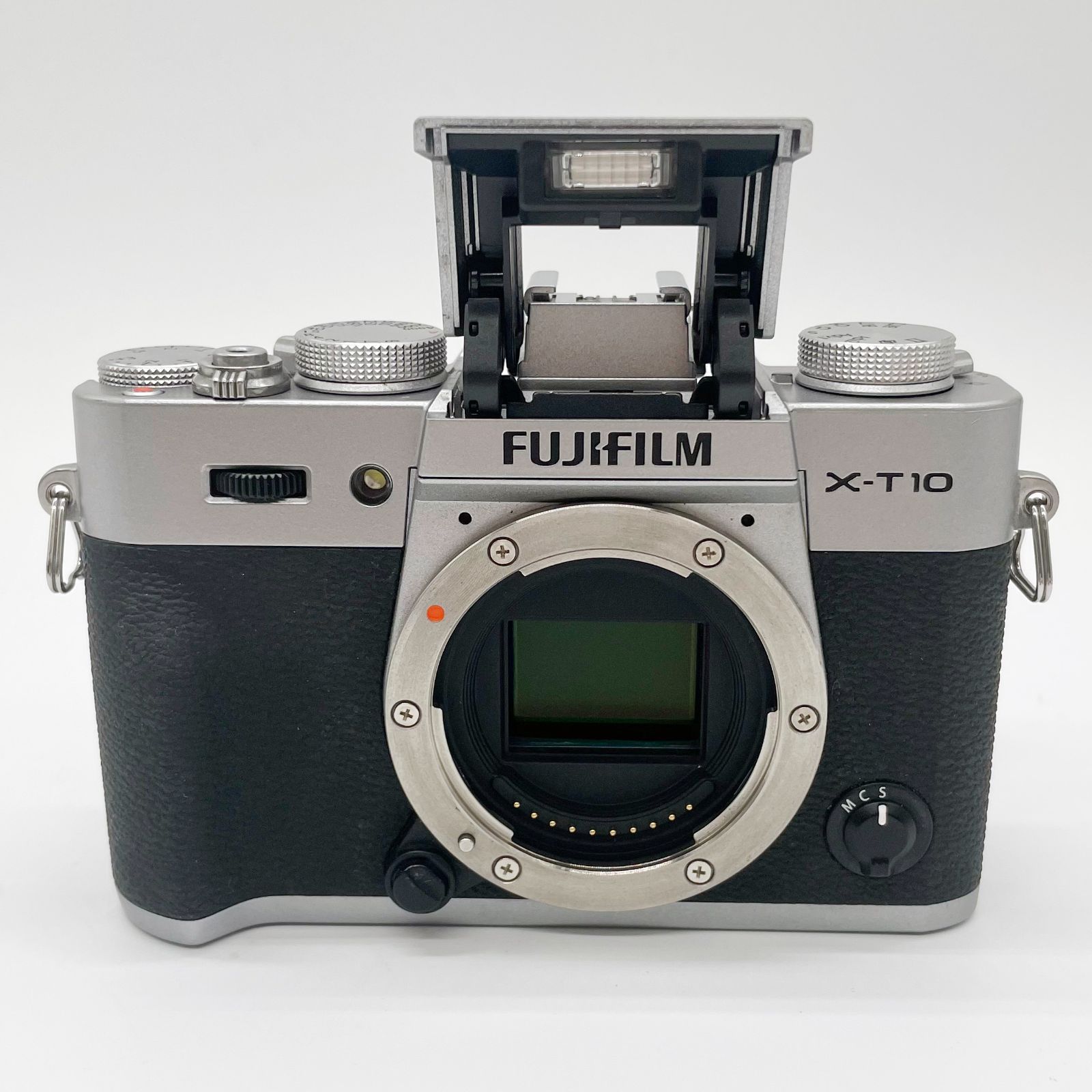■元箱付きの極上品 FUJIFILM フジフイルム X-T10 ボディ シルバー □元箱付きの極上品 FUJIFILM フジフイルム X-T10 ボディ