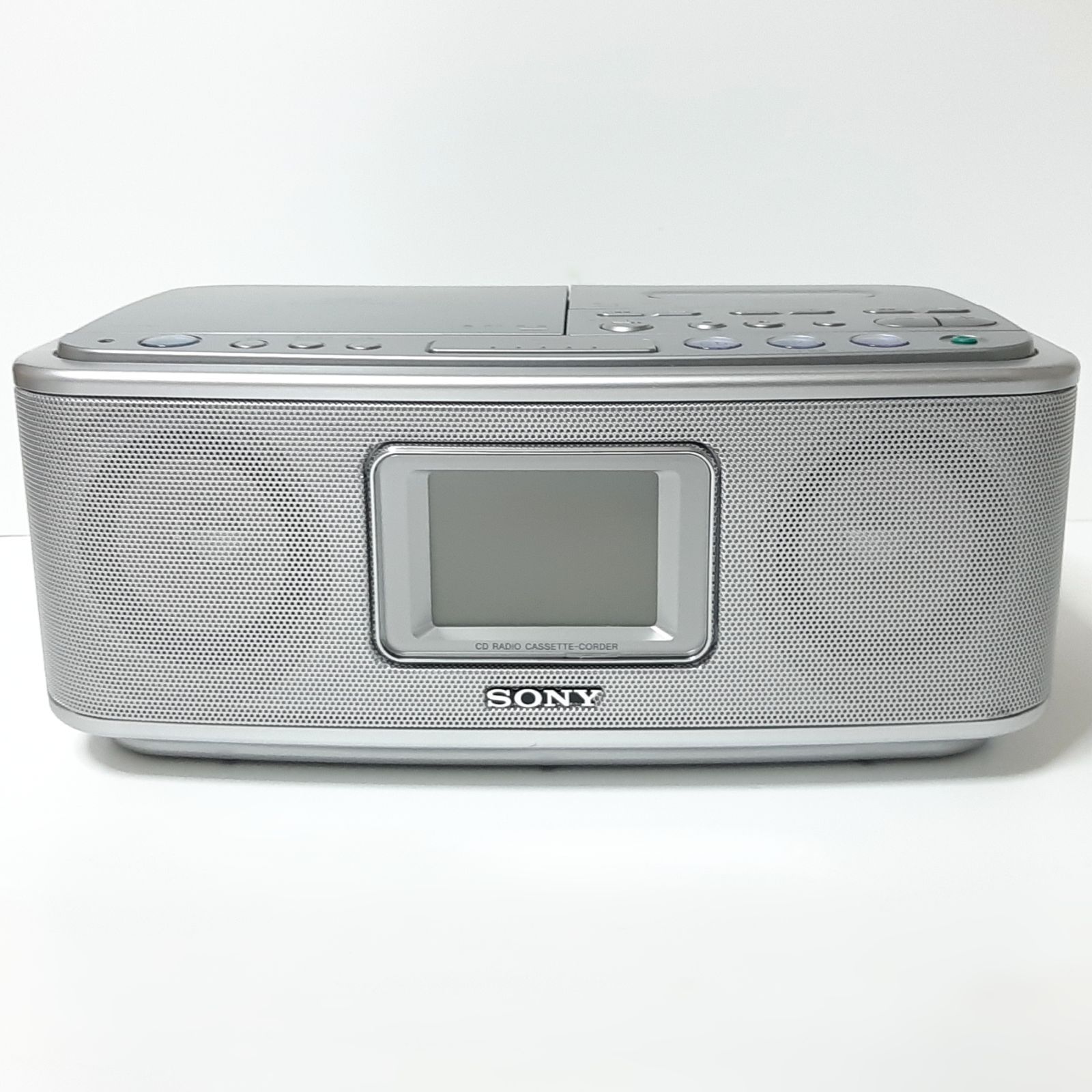SONY ソニー CDラジオカセットレコーダー CFD-E501（S） CD