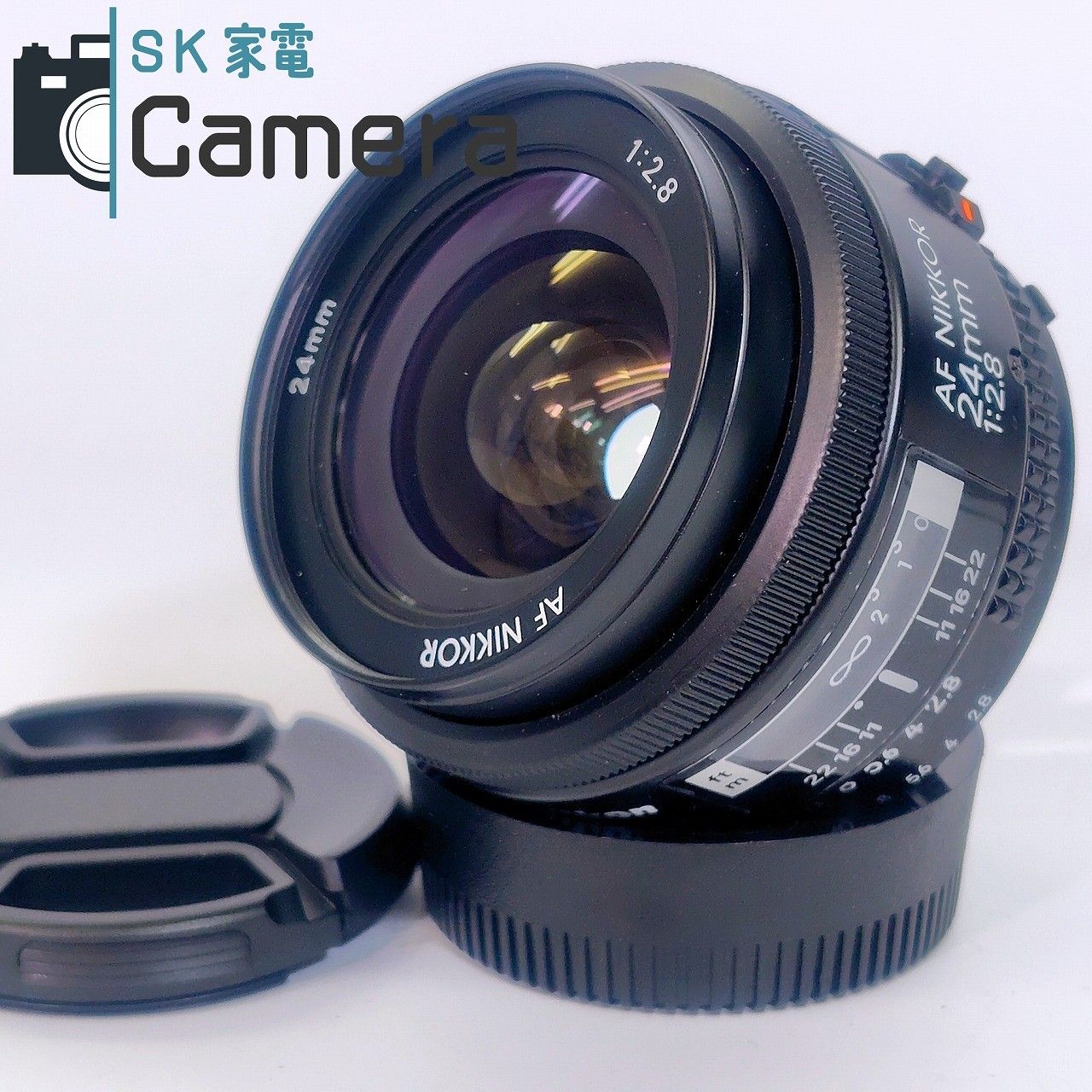 Nikon AF NIKKOR 24mm F2.8 ニコン キャップ付 【公式通販】