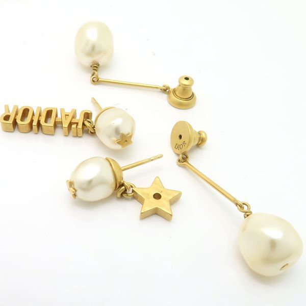 Christian Dior ピアス J'ADIOR スター フェイクパール GP