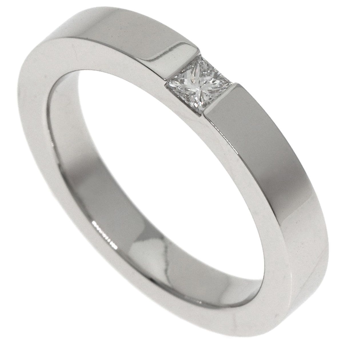 ハリーウィンストン プリンセス ダイヤリング Pt950 10号 証明書あり ハリー・ウィンストン ハリーウィンストン プリンセス ダイヤ