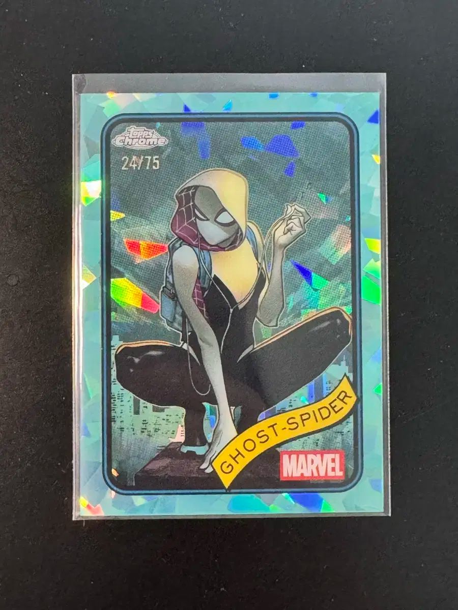 TOPPS トップス 驚異 サファイア ゴーストスパイダー 75