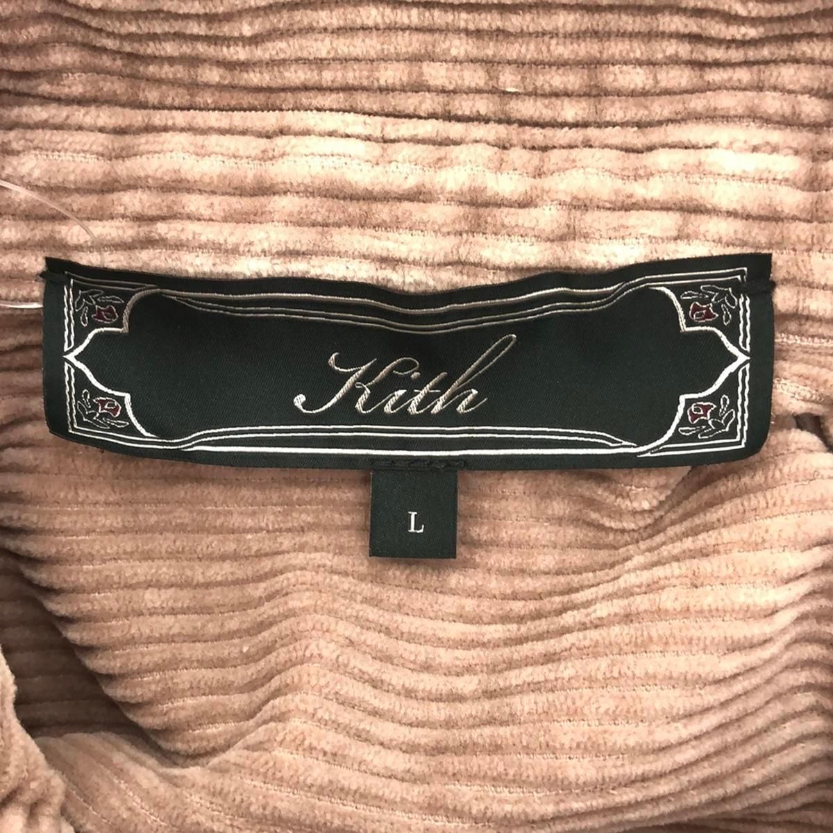 KITH コーデュロイ　シャツ　ジャケット KITH(キス) Rowan Cord Shirt JacketコーデュロイジャケットKHM031669