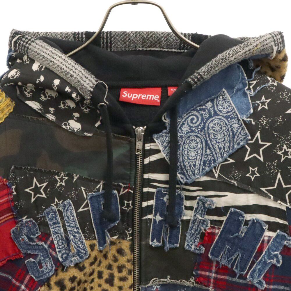Supreme 22AW パッチワークジップパー カー