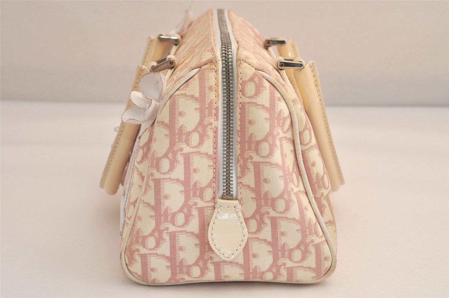 Christian Dior ディオール トロッター フラワー No.1 ハンドボストン