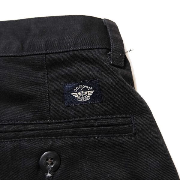 00s USA古着 ドッカーズ リーバイス チノパン ブラック vintage デッドストック 00s Levis Dockers 黒 リーバイス ドッカーズ