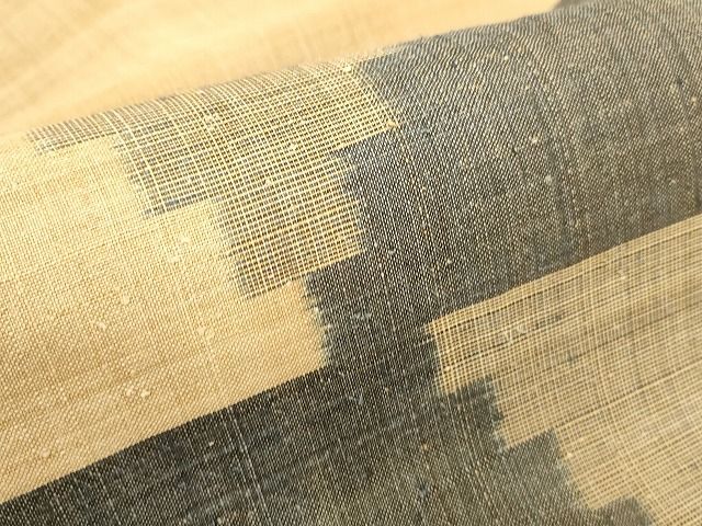 平和屋本店□極上 夏物 芭蕉布 手積み芭蕉糸100％ 九寸名古屋帯 段違い  