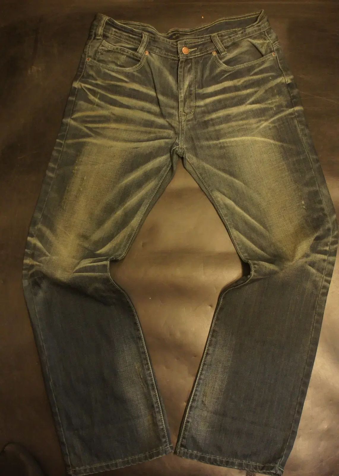 1630 ウォッシュジーンズ リリーフジーンズショップ タイムパンツ ビンテージデニムブルー ミドルとユースの日 LEVI S リーバイス