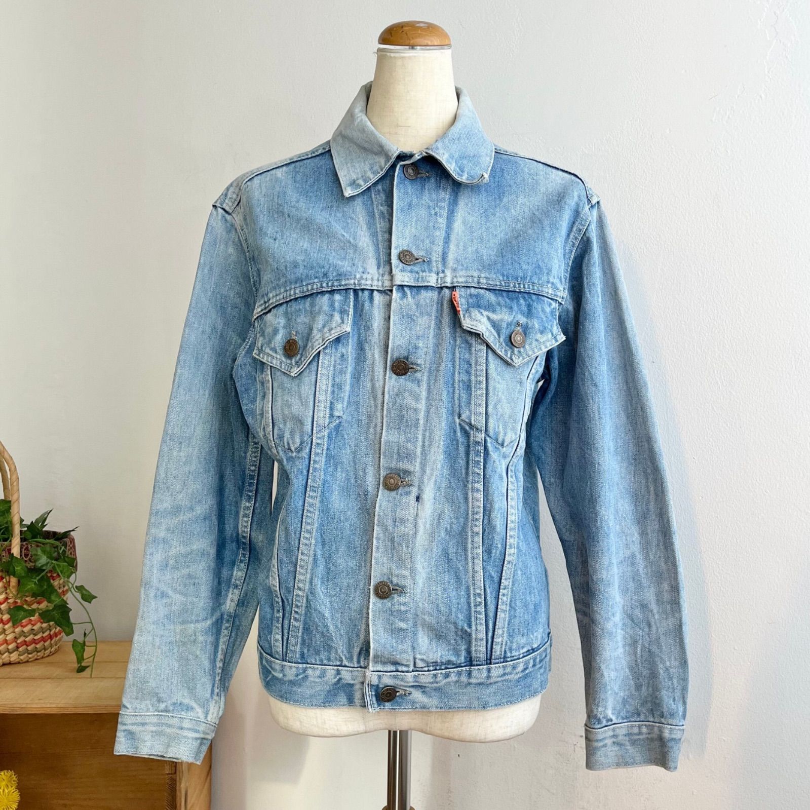 Levi's 70505 BIGE オリジナル 60's 70's Gジャン リーバイス