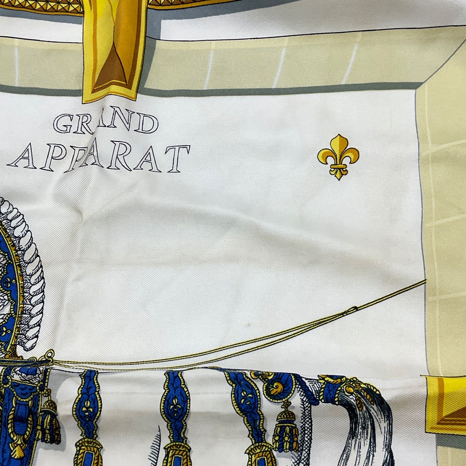 HERMES エルメス スカーフ カレ90 GRAND APPARAT グランアパラ