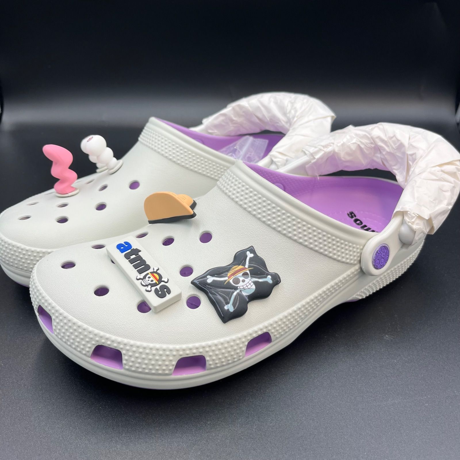atmos × Crocs × onepiece ルフィ　クロックス 6/21発売｜ONE PIECE × atmos × Crocs Classic Clog 
