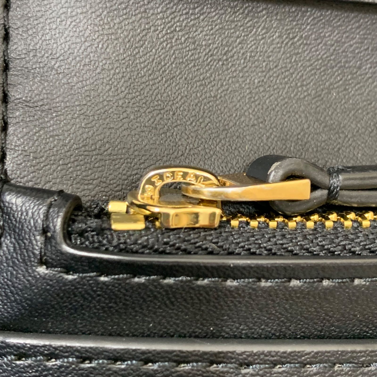 TORY BURCH 2つ折り財布 レザー キルティング ブラック レディース 8