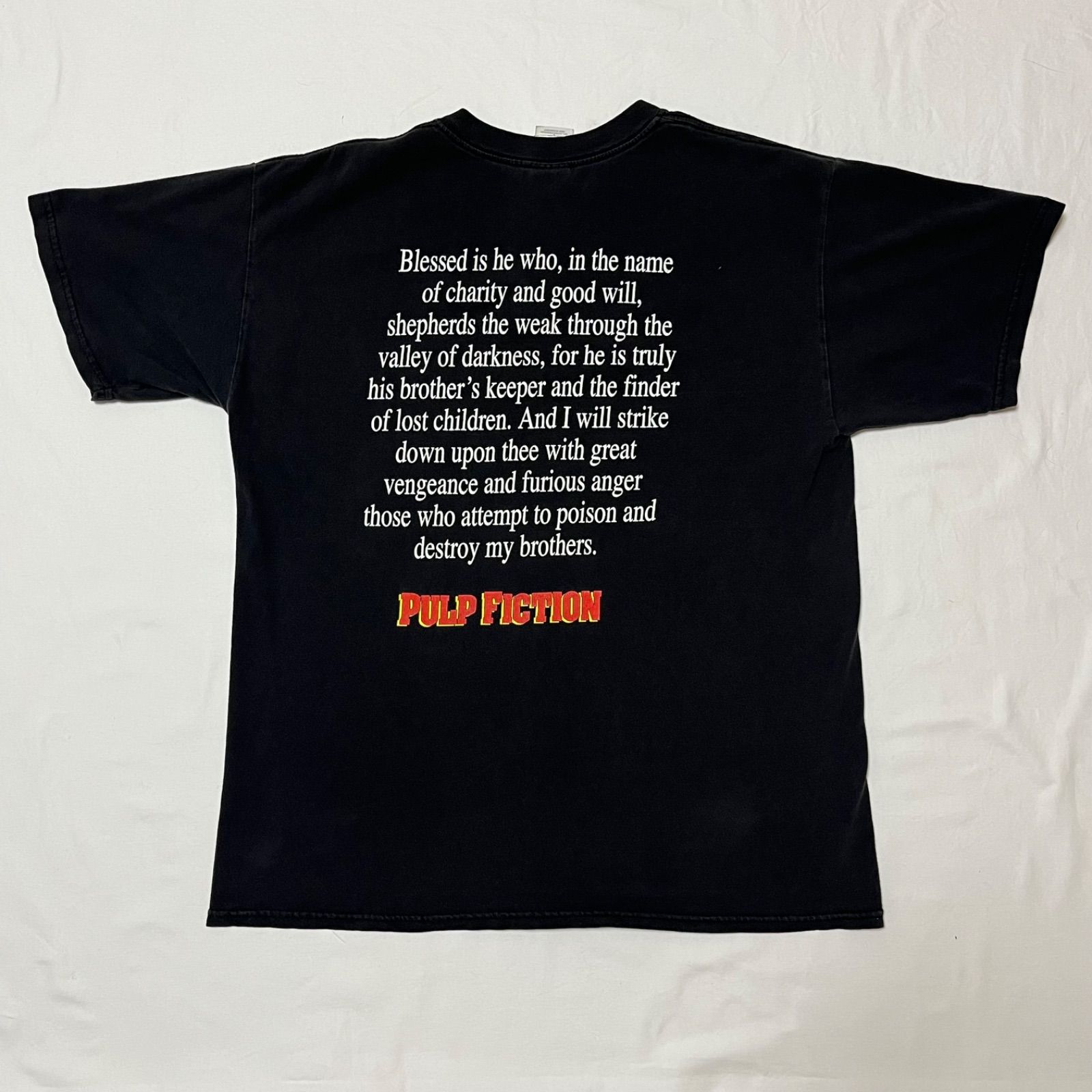 00s Pulp Fiction Lego T-shirt パルプフィクション レゴ パロディ ムービー 映画 プロモーション Tシャツ