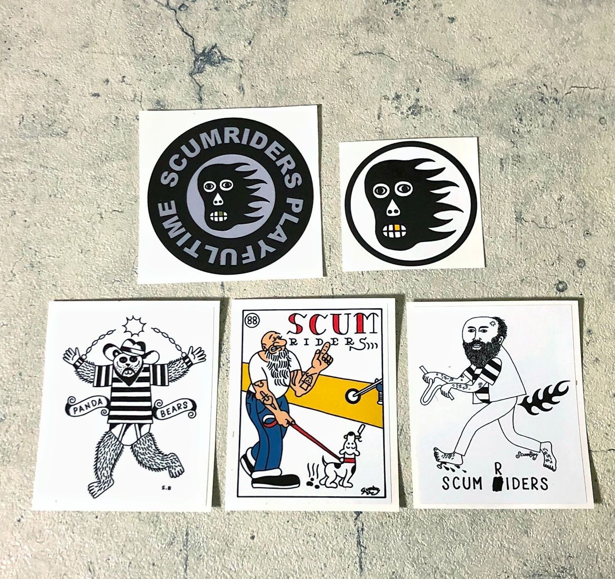 SCUMBOY 原画 tattoo flash タトゥーフラッシュ アート SCUMBOY 原画