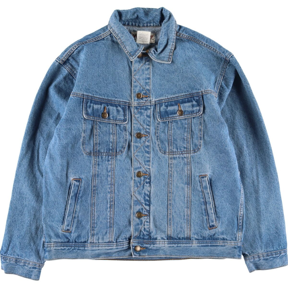 古着 ラングラー Wrangler デニムジャケット Gジャン メンズXL