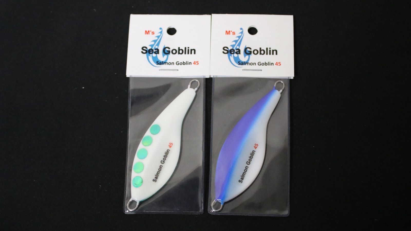 Sea Goblin サーモンゴブリン 45 スプーン 4色セット Sea Goblin 4点セット Sea Goblin サーモンゴブリン 45 スプーン 4色