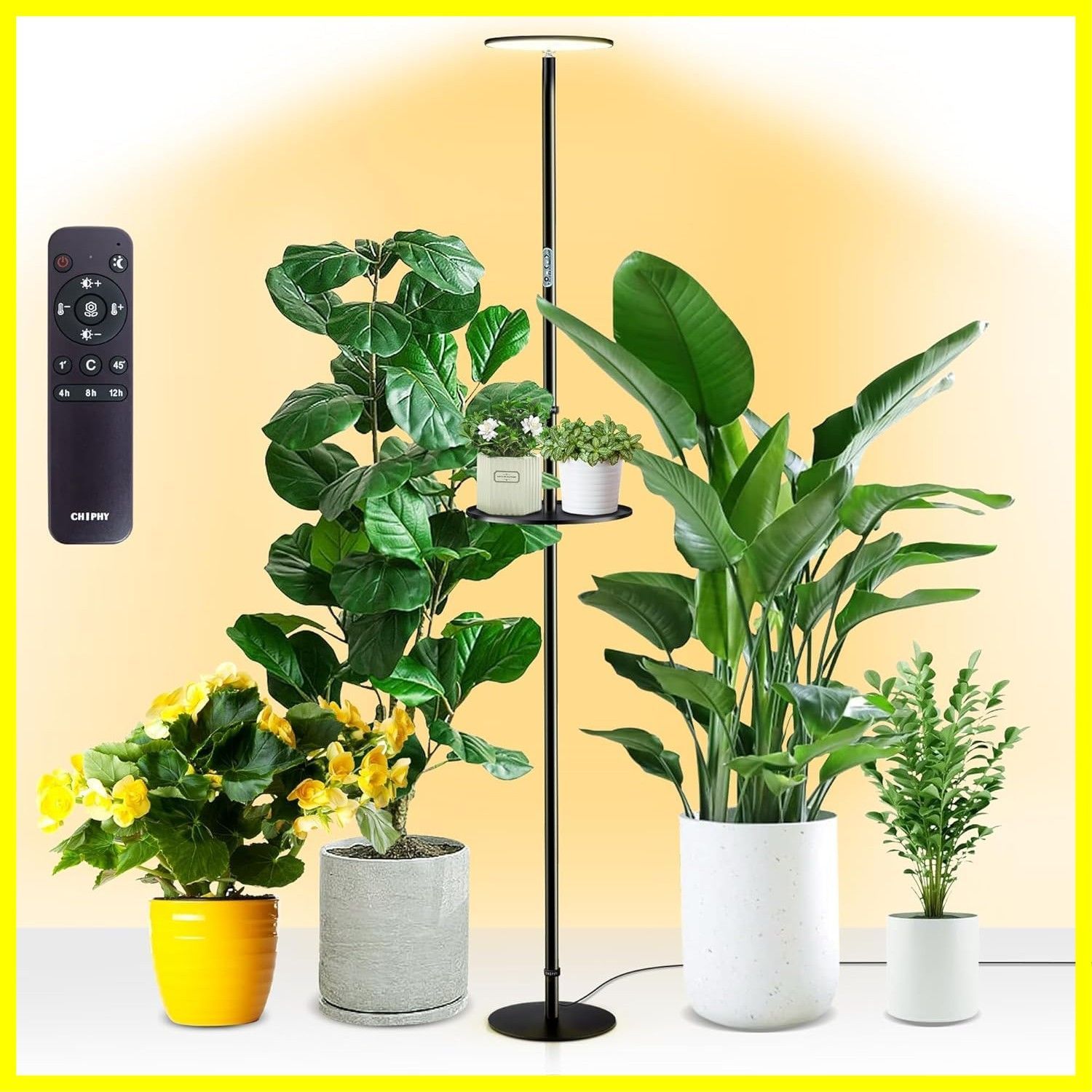 【chiphy】屋内植物のためのフルスペクトルLEDの植物ライト トレー付き Amazon.co.jp: chiphyはライト、屋内植物のためのフルスペクトル